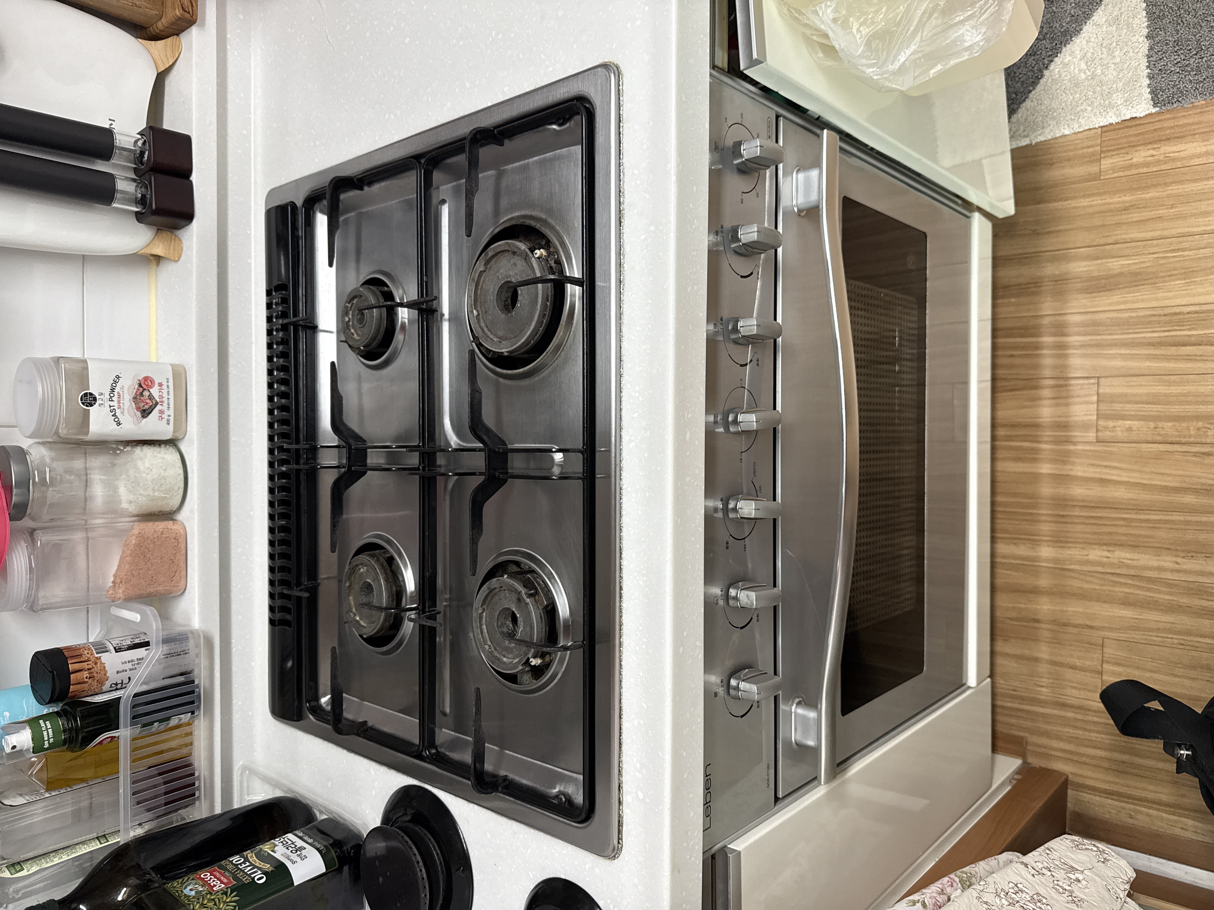 양평 가스레인지 교체 전 Leben